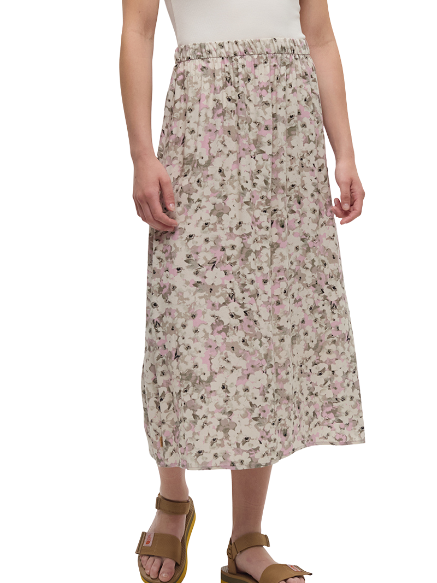 Yaletown Skirt - Pink/Sand Floral