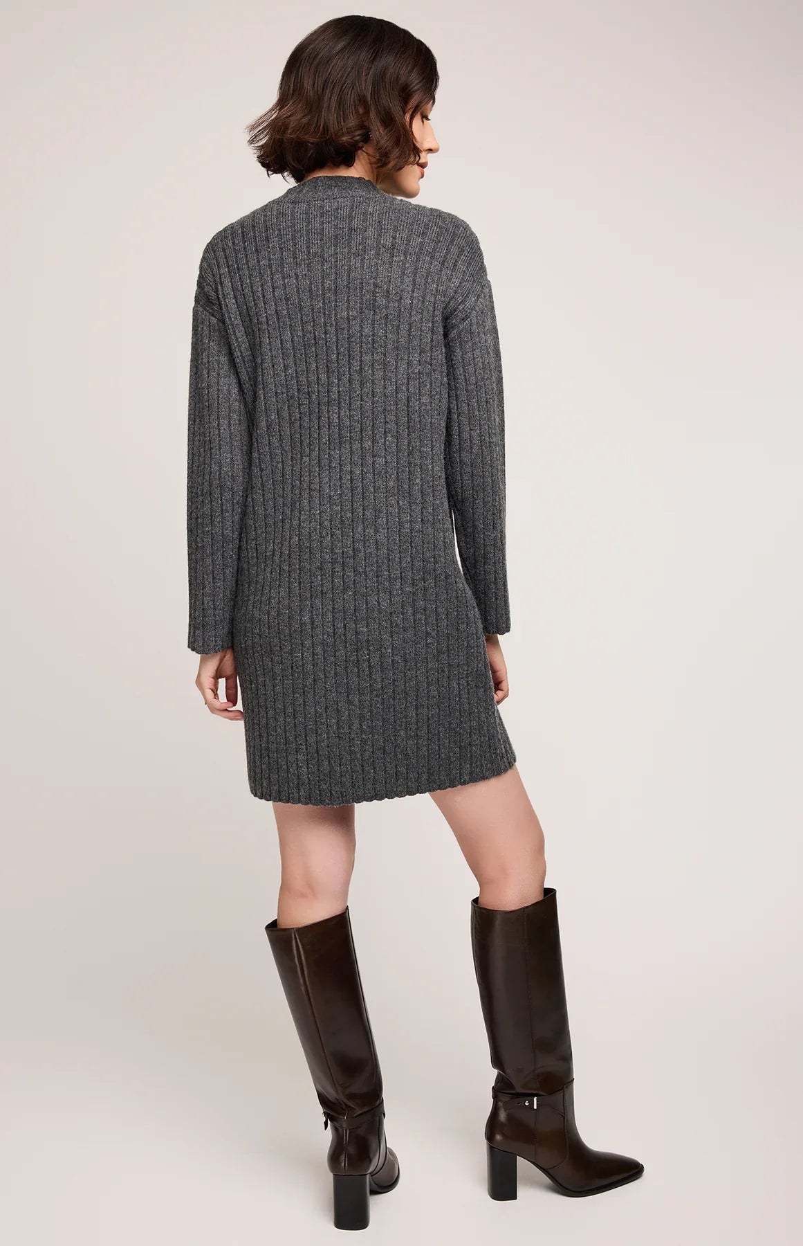 Yvette Dress - Charcoal