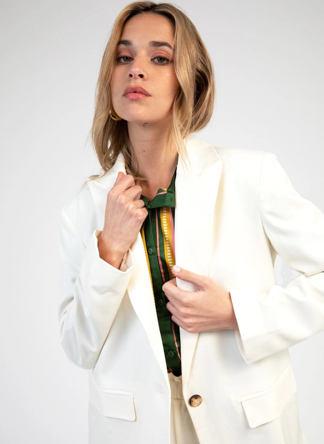 Zoelie Blazer in Ivory