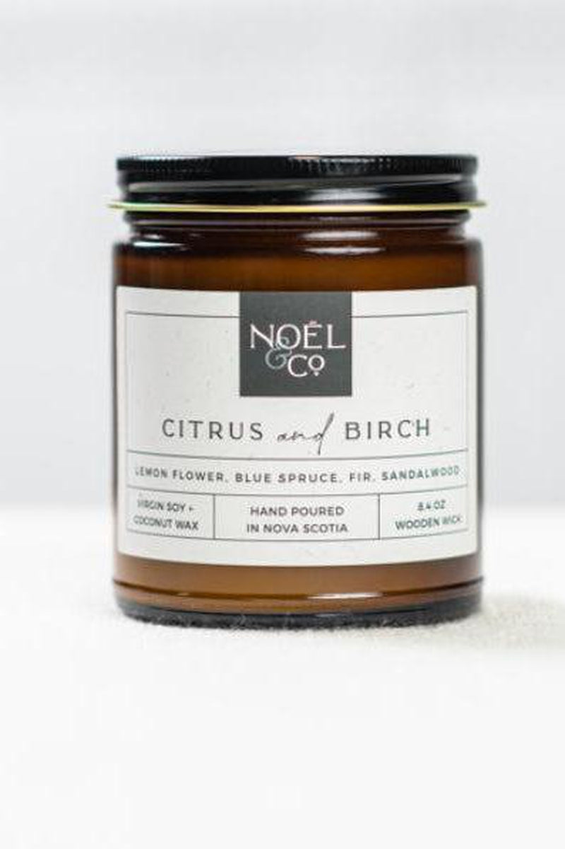Candle by Noel & Co Citrus & Birch Scent