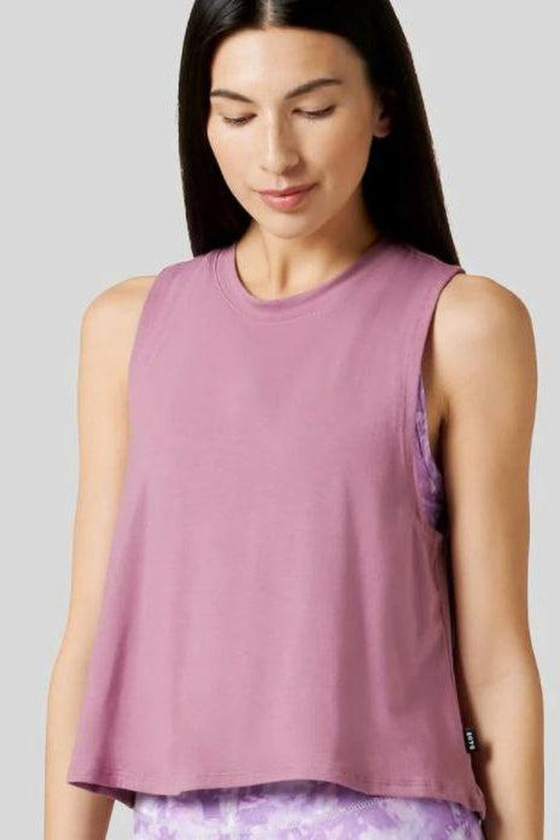 Mika Tank Top by Daub and Design in Mauve
