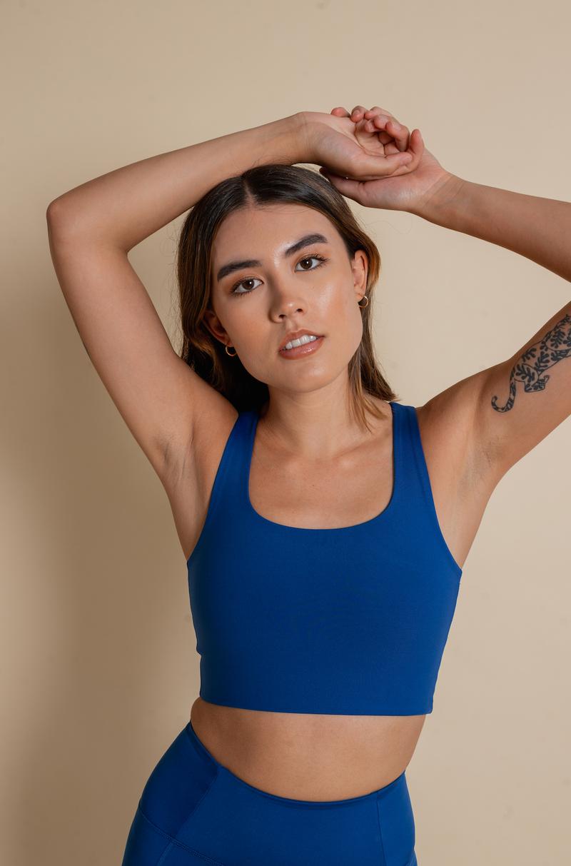 Paloma Bra by Girlfriend Collective in Sodalite