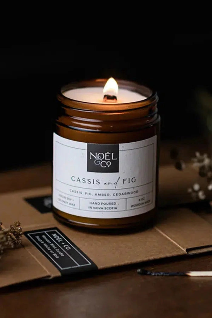 Candle by Noel & Co in Cassis and Fig Scent