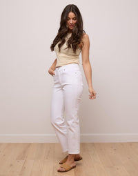 Chloe Denim by Yoga Yeans in White