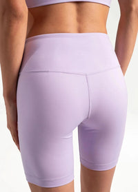 Comfort Bike Shorts by LOLE in Lilac