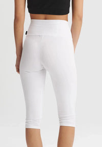 Cropped Legging by Message Factory in White
