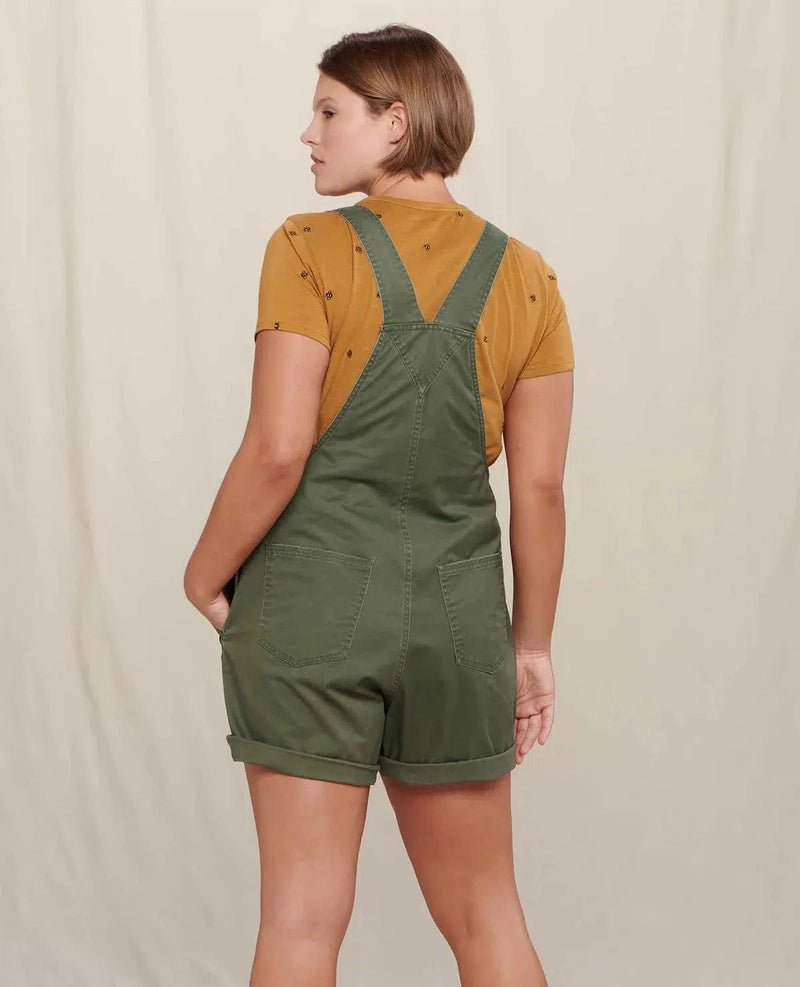 Shorteralls by Toad & Co in Beetle