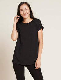Downtime Lounge Top in Black