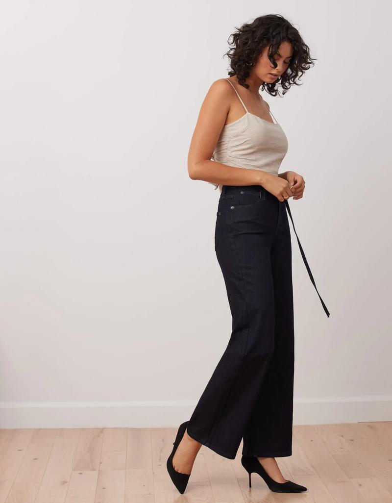 Lily Wide Leg by Yoga Jeans in Abel