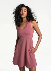 Momentum Dress by LOLE in Thistle