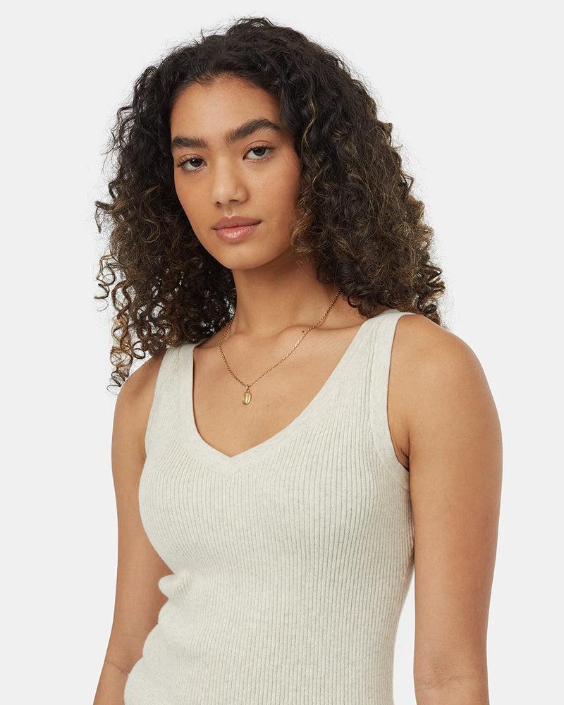 Reversible Tank by Tentree in Elm White Heather