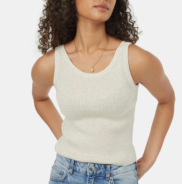 Reversible Tank by Tentree in Elm White Heather