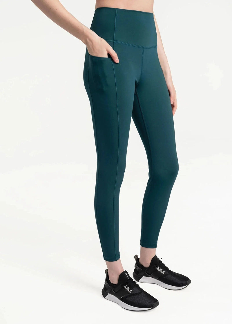 Step Up Ankle Legging by LOLE in Emerald