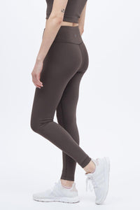 In Motion High Rise Legging by Tentree in Olive