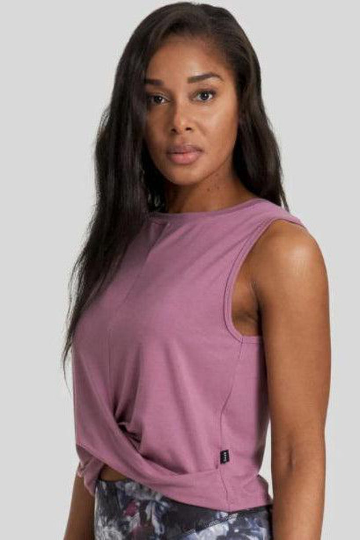Leilani Tank Top by Daub and Design in Mauve