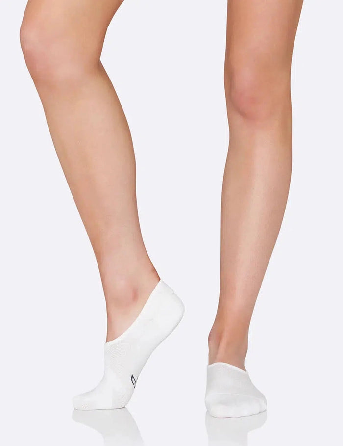 Women's Hidden Socks by Boody in White