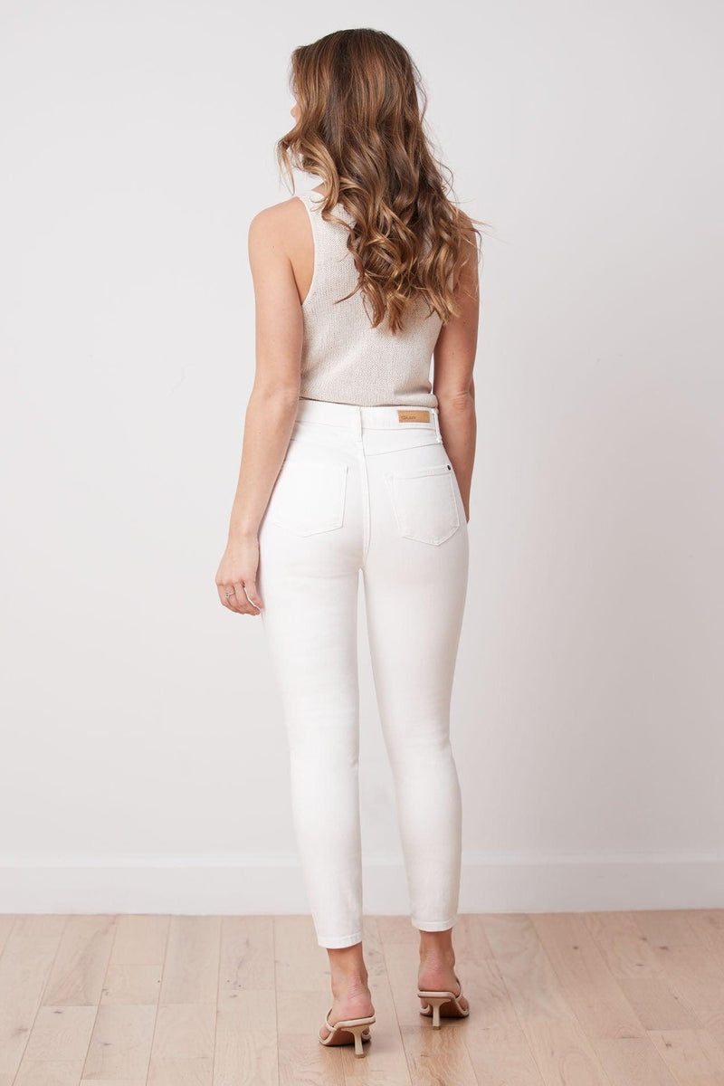 Rachel Skinny Jeans by Yoga Jeans in White